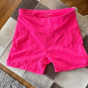 Sweaty Betty Bright Pink Workout Shorts